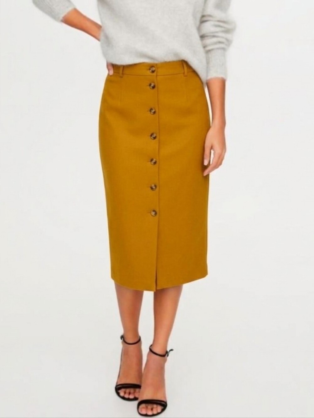 aritzia x Wilfred leona pencil midi skirt
